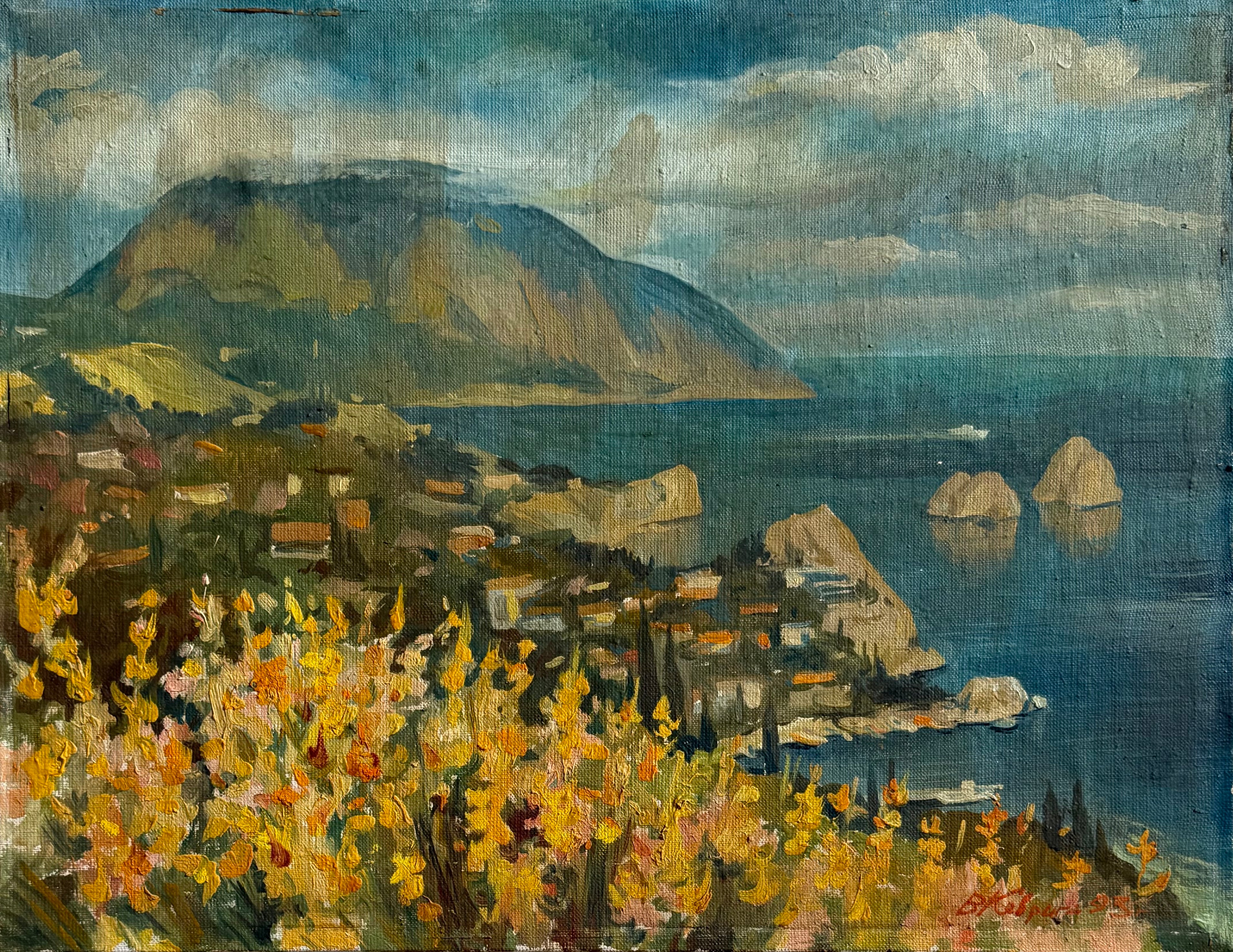 В.Д.Коврига - "Гурзуф" Картина  Arteostudios