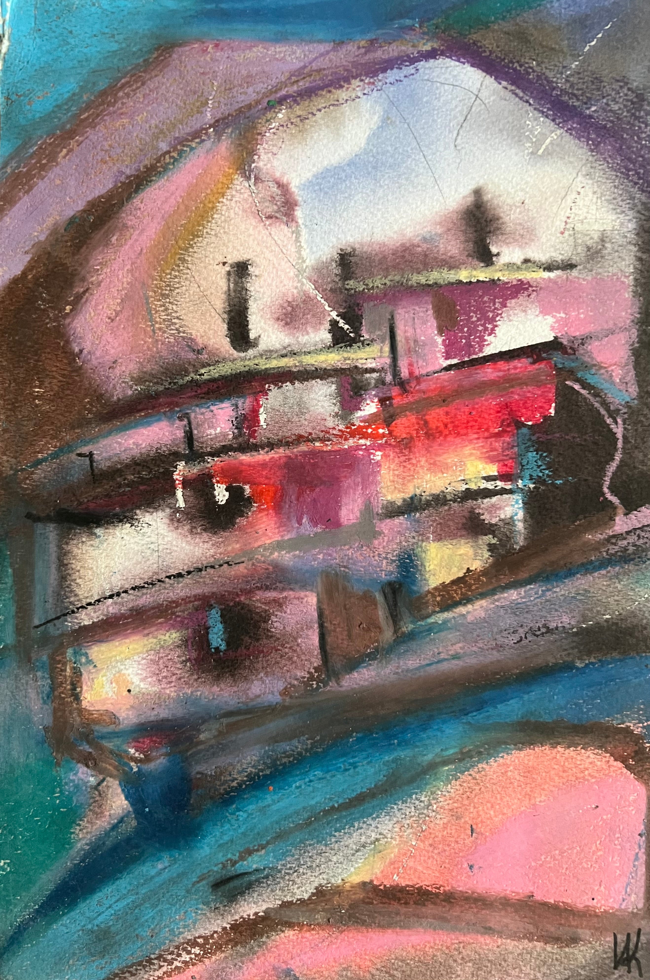 Иван Копринков - "Пейзаж" Картина Arteostudios