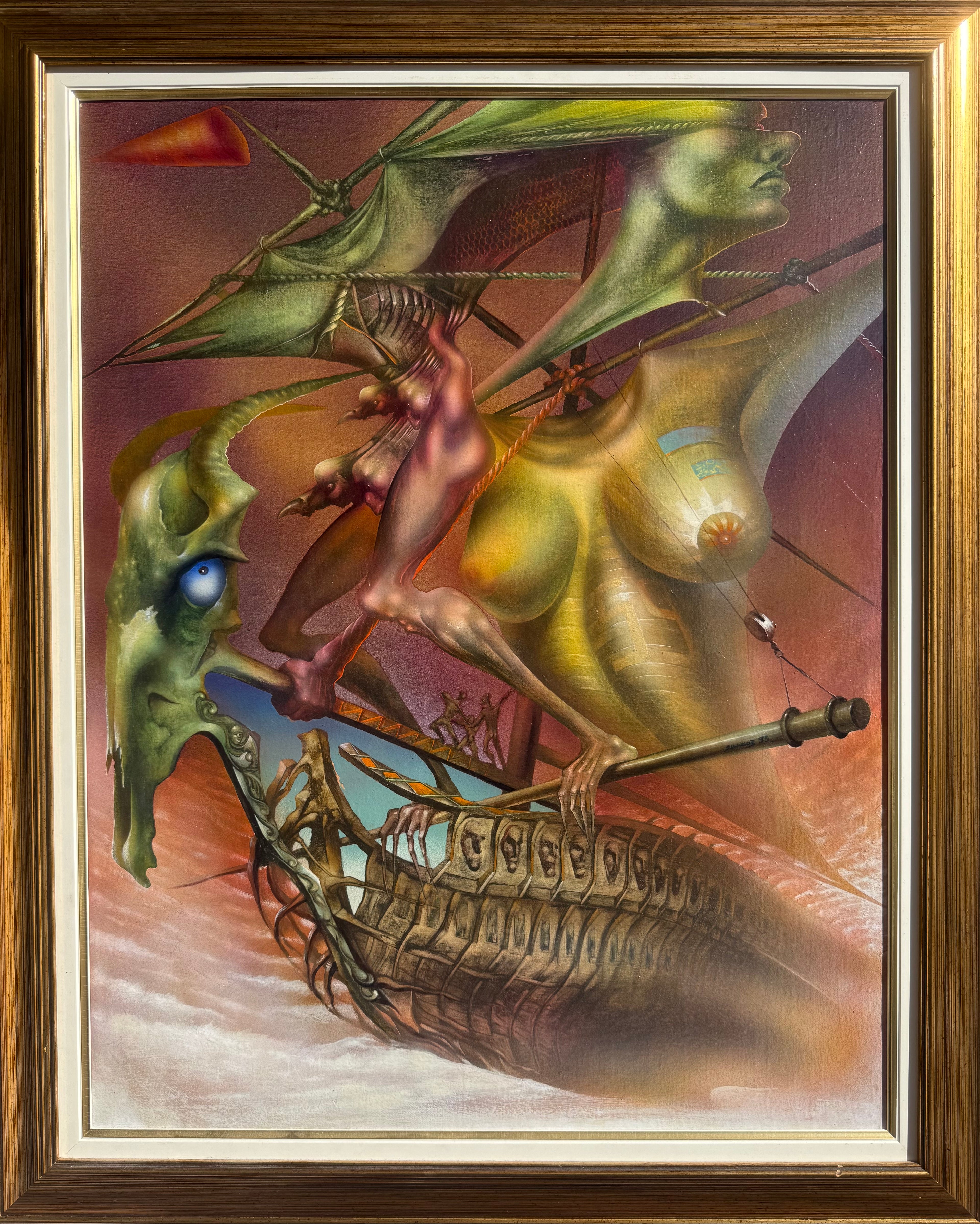 Людмил Ников - "Кораб" Картина Arteostudios
