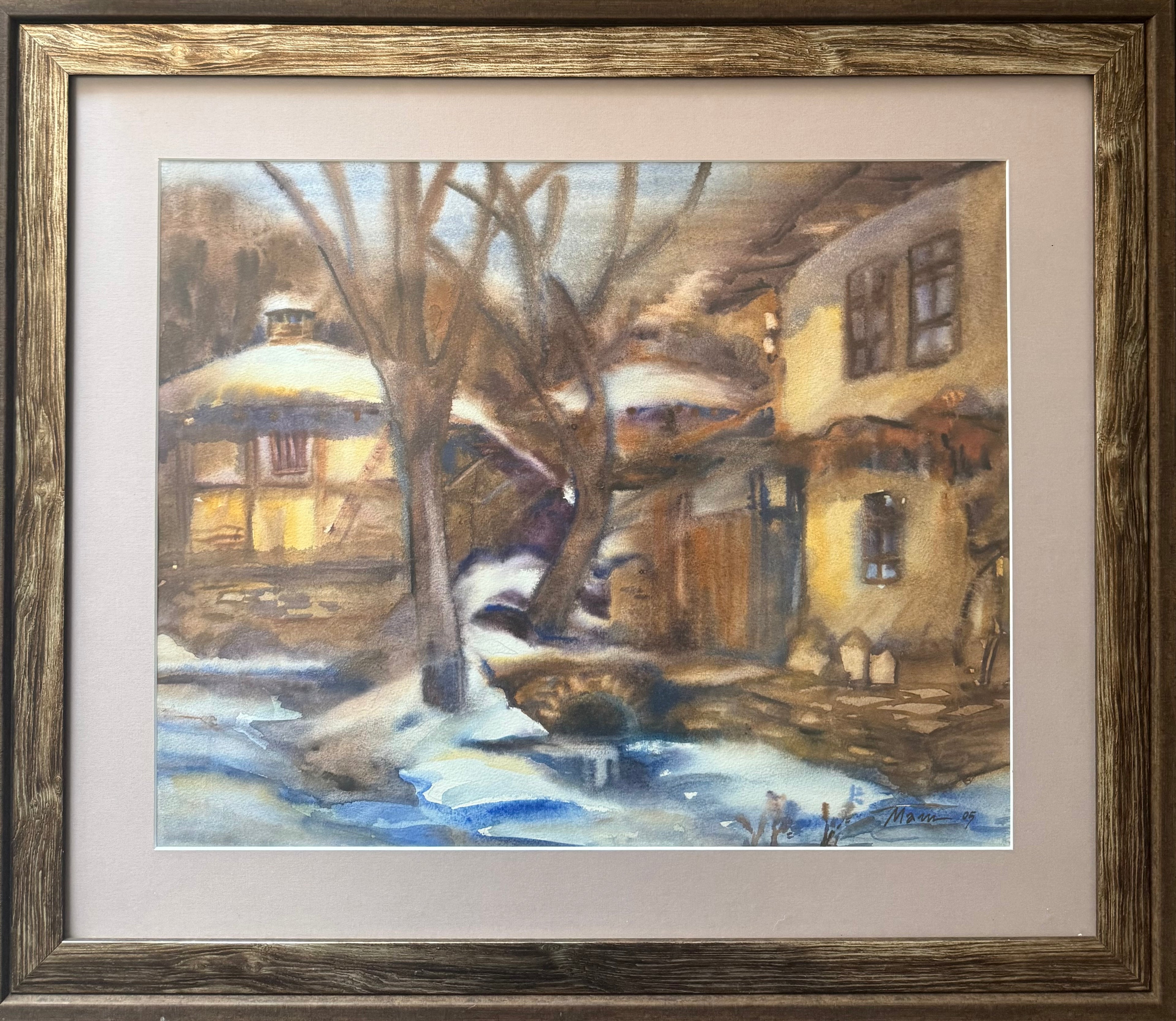Магдалена Йотова - "Зима" Картина  Arteostudios